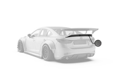ROBOT CRAFTSMAN Mazda 6 Ducktail Rear Spoiler Wing 2014-2022 FRP or Carbon Fiber